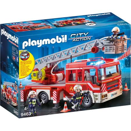 PLAYMOBIL Brandweer ladderwagen - 9463