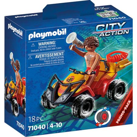 PLAYMOBIL City Action Badmeester quad - 71040