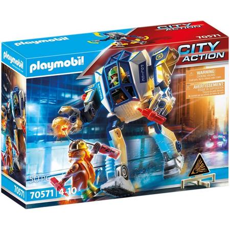 PLAYMOBIL City Action Politierobots: speciale eenheid - 70571