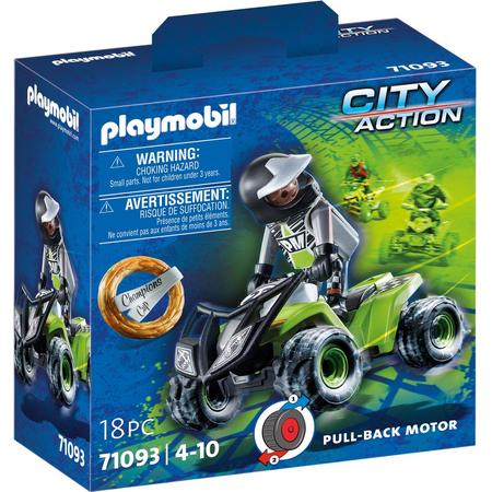 PLAYMOBIL City Action Racers - Speed Quad - 71093