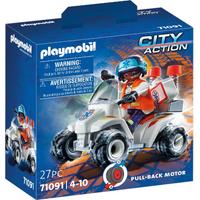 PLAYMOBIL City Action Reddingsdienst - Speed Quad - 71091