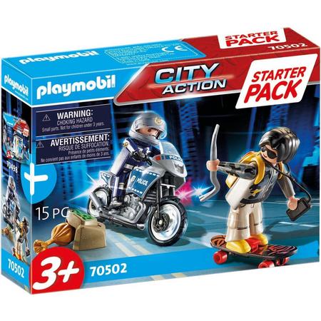 PLAYMOBIL City Action Starterpack Politie uitbreidingsset - 70502