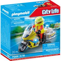  City Life Noodmotorfiets met zwaailicht - 71205