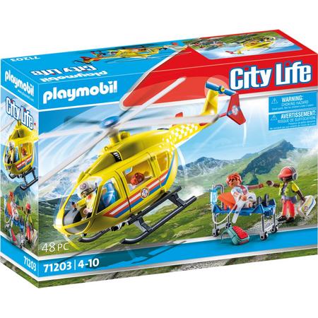 PLAYMOBIL City Life Reddingshelikopter - 71203