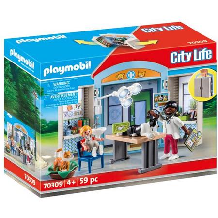 PLAYMOBIL City Life Speelbox Dierenarts - 70309