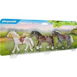 PLAYMOBIL Country 3 paarden - 70683