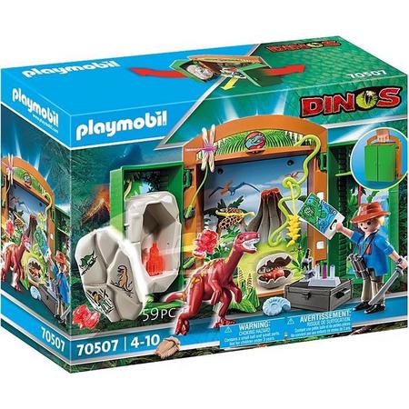 PLAYMOBIL Dinos Speelbox Dino-onderzoeker - 70507