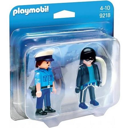 PLAYMOBIL DuoPack Politieagent en dief  - 9218