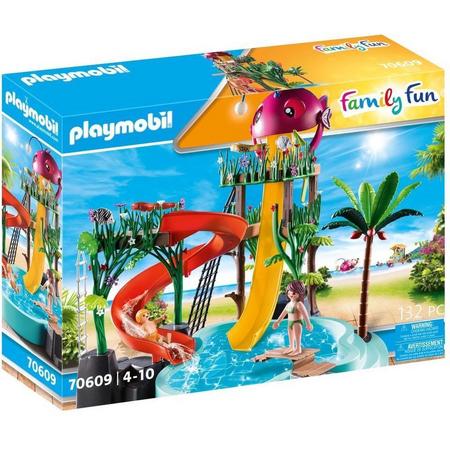 PLAYMOBIL Family Fun Waterpark met glijbanen - 70609
