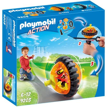 PLAYMOBIL Monobike oranje  - 9203