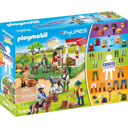 PLAYMOBIL My Figures: Paardenranch - 70978