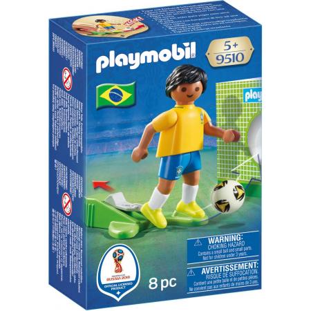 PLAYMOBIL Nationale voetbalspeler Brazilië - 9510