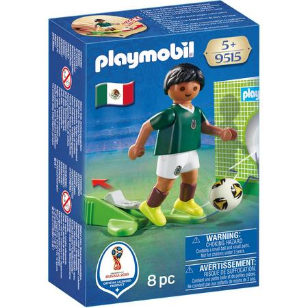 PLAYMOBIL Nationale voetbalspeler Mexico - 9515