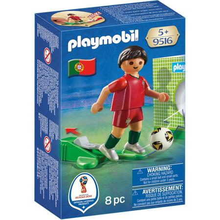 PLAYMOBIL Nationale voetbalspeler Portugal - 9516