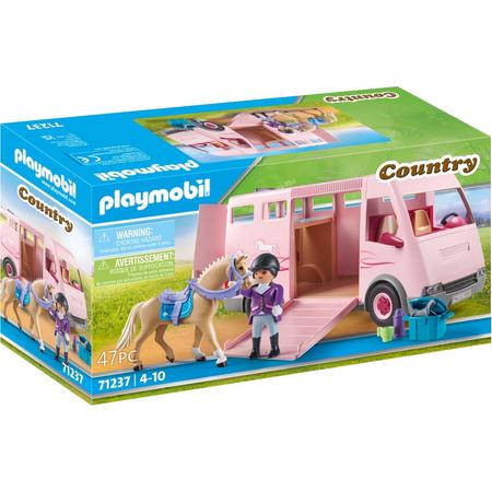 PLAYMOBIL Paardentransportwagen - 71237