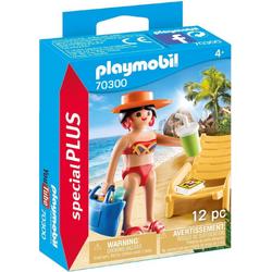 PLAYMOBIL Special Plus Vakantieganger met strandstoel - 70300