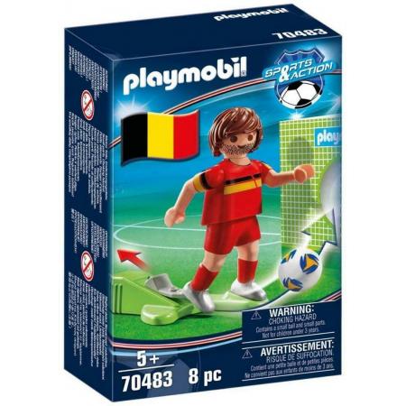 PLAYMOBIL Sports & Action Nationale voetbalspeler België - 70483