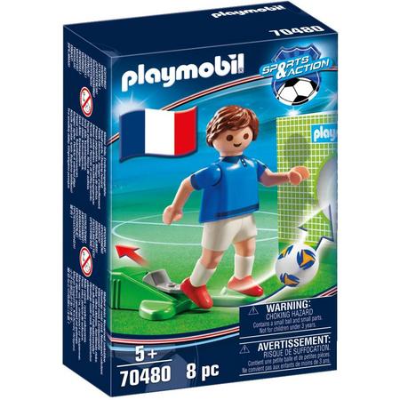 PLAYMOBIL  Sports & Action Nationale voetbalspeler Frankrijk - 70480