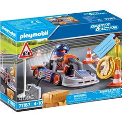 PLAYMOBIL Sports and action racekart - 71187