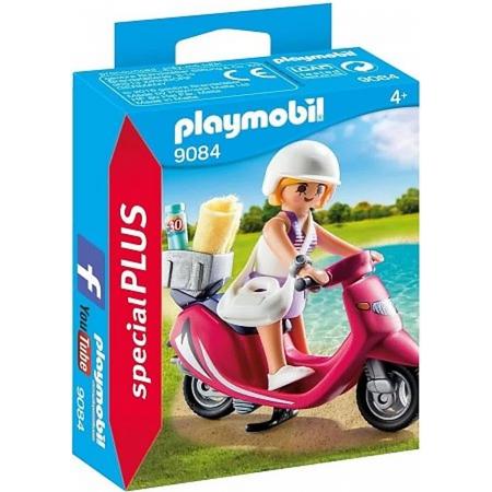 PLAYMOBIL Zomers meisje met scooter  - 9084