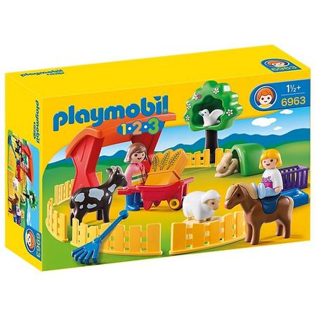 Playmobil 1, 2, 3: Kinderboerderij (6963)