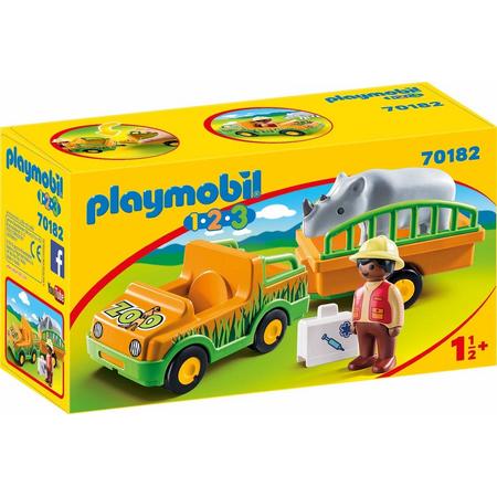 Playmobil 1.2.3 70182 speelgoedset Actie/avontuur