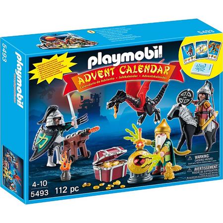 Playmobil Adventskalender Strijd om de drakenschat - 5493
