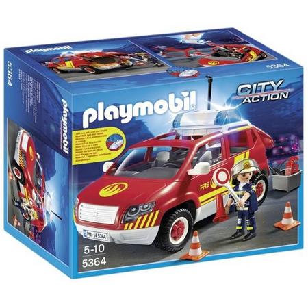 Playmobil City Action: Brandweerman En Auto Met Sirene (5364)