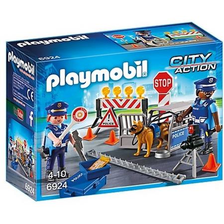Playmobil City Action: Politie Wegversperring (6924)