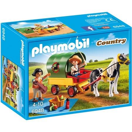 Playmobil Country: Picknick Met Ponywagen (6948)