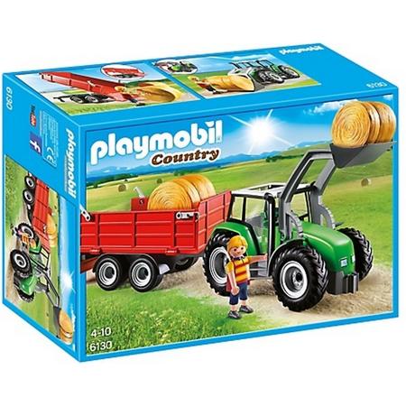 Playmobil Country: Tractor Met Aanhangwagen (6130)