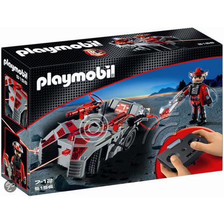 Playmobil Darksters Stealer Met Infrarode Besturing En Lichtgevend Pistool  - 5156
