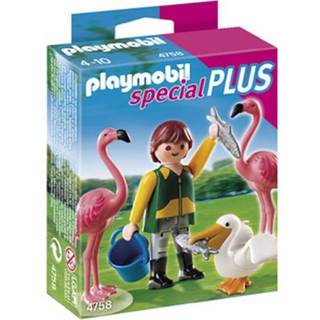 Playmobil Dierenverzorger met Exotische Vogels - 4758
