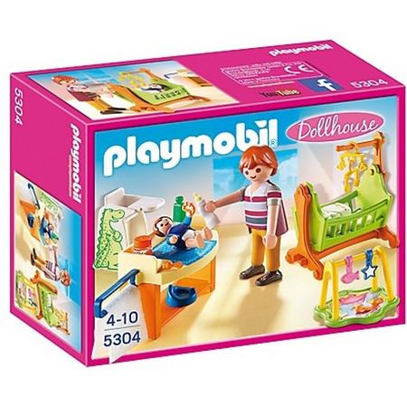 Playmobil Dollhouse: Babykamer Met Wieg (5304)