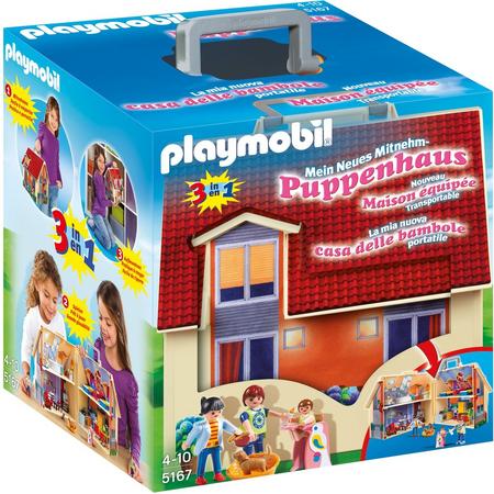 Playmobil Dollhouse: Mijn Meeneempoppenhuis (5167)