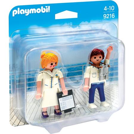Playmobil Duopack: Steward En Stewardess (9216)