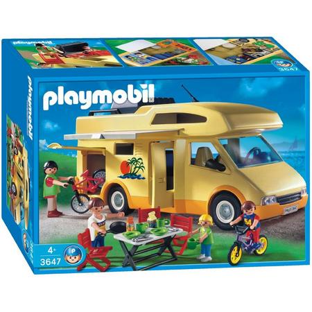 Playmobil Familie Kampeerwagen - 3647