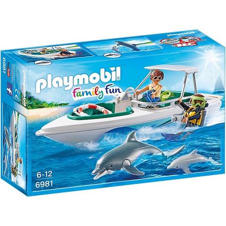 Playmobil Family Fun: Duiktrip Met Plezierboot (6981)