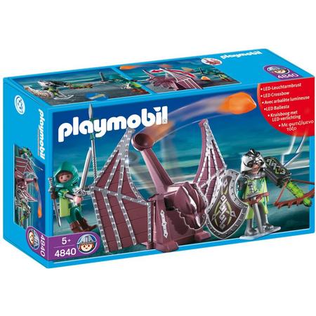 Playmobil Groene Drakenridders met Katapult - 4840