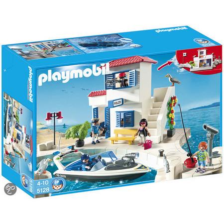 Playmobil Havenpolitie Met Speedboot  - 5128