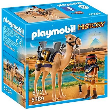 Playmobil History: Egyptische Krijger Met Dromedaris (5389)
