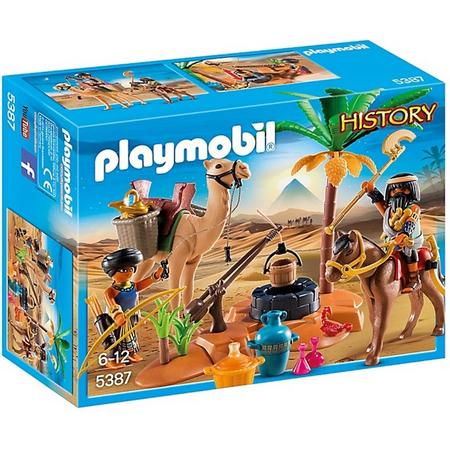 Playmobil History: Grafrovers Met Egyptische Schatten (5387)