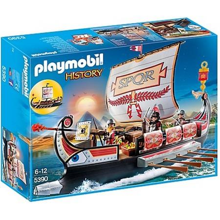 Playmobil History: Romeins Galeischip (5390)