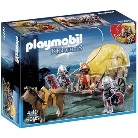 Playmobil Knights: Camouflage Hooiwagen Valkenridders (6005)