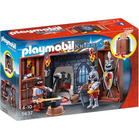 Playmobil Knights: Speelbox Ridder En Smid (5637)