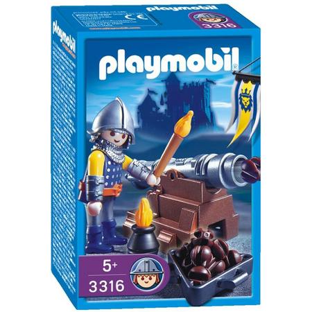 Playmobil Konings Kanonnier - 3316