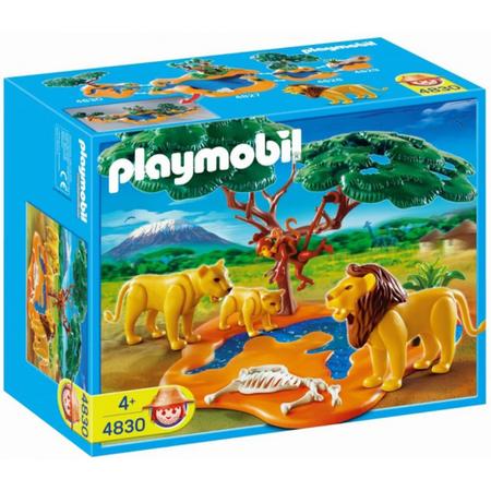 Playmobil Leeuwenfamilie met Apen - 4830