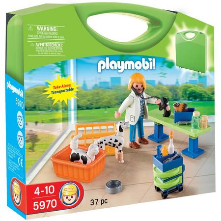 Playmobil Meeneemkoffer Dierenarts - 5970