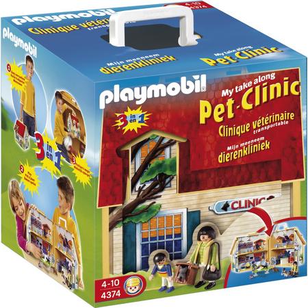 Playmobil Mijn meeneemdieren kliniek - 4374