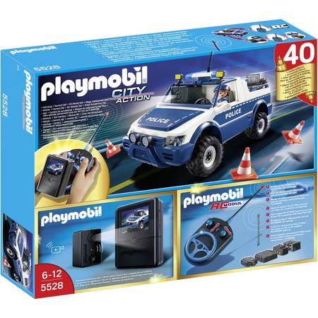 Playmobil RC-politiewagen met cameraset - 5528